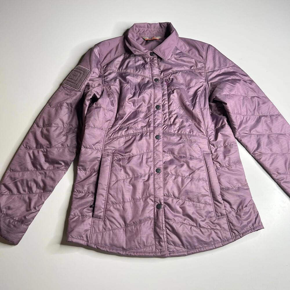 5.11 Tactical Women’s‎ Jacket XS Purple Quilted Insulated Military Style Coat